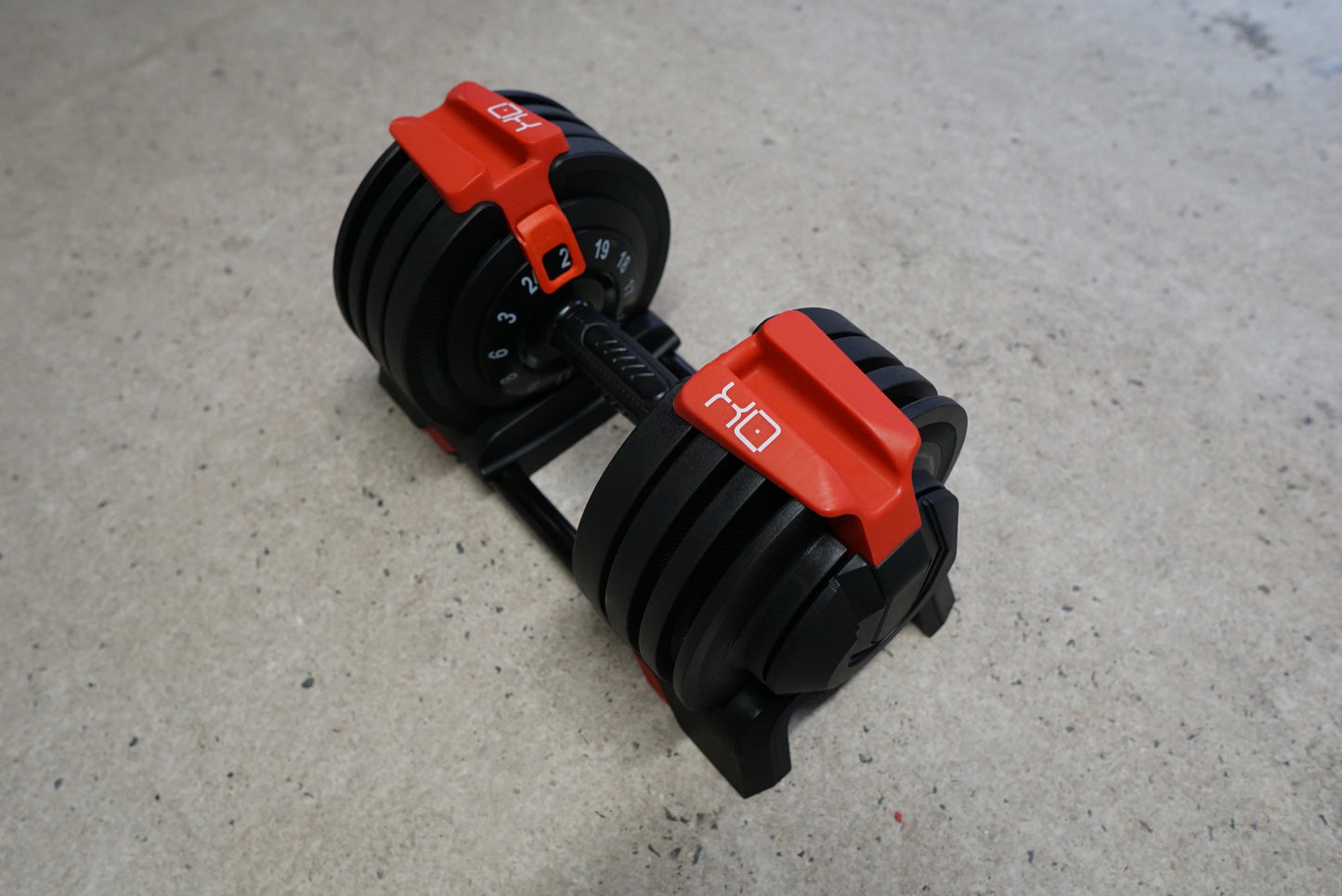 24KG Adjustable Dumbbell | 7-52.5 LBS | 3-24KG | Steel Changeable Weight Dumbbells